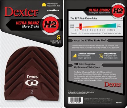 Maroon Dexter Accessories H2 Heel - Small